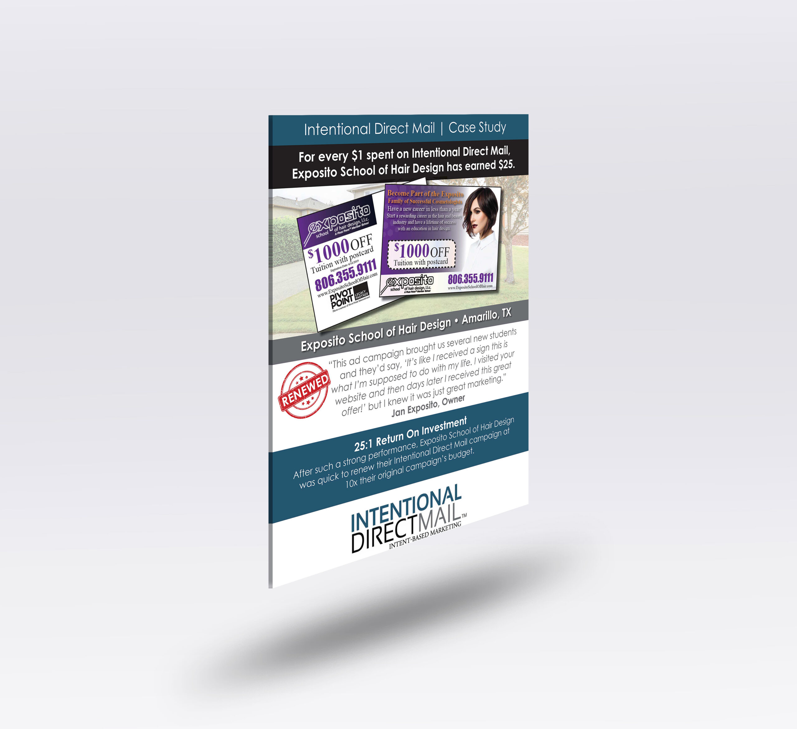 Exposito Print Mail Design - Brand and Web Design Agency