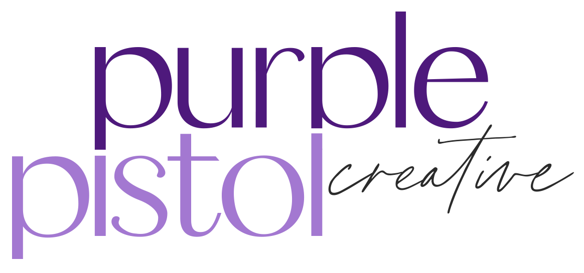 Purple Pistol Logo Brand and Web Design Agency
