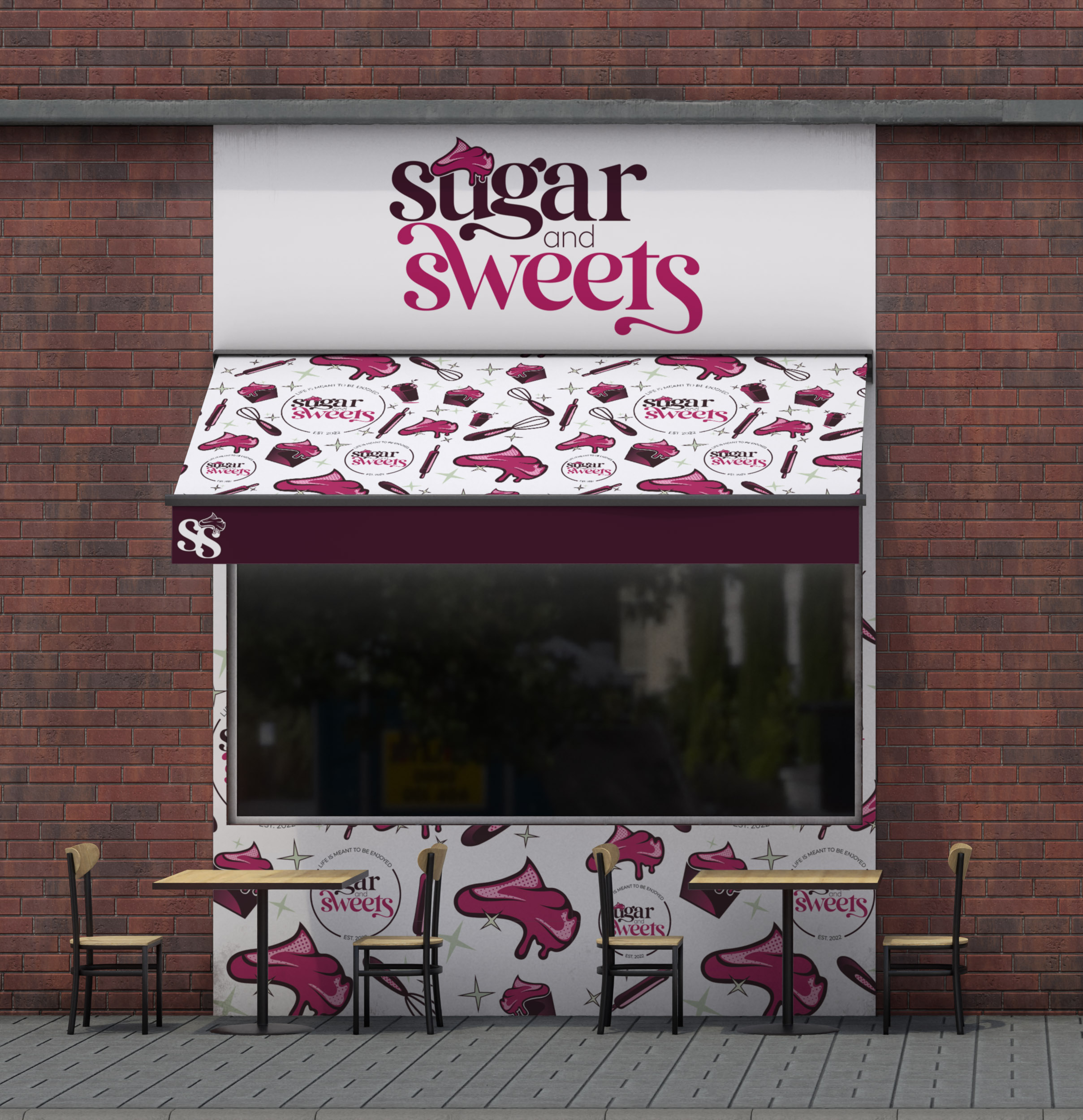 Sugar & Sweets Storefront - Brand and Web Design Agency